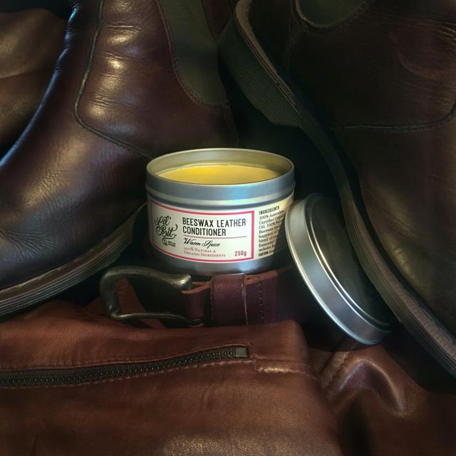 Lil'Bit Better Warm Spice Beeswax Leather/Wood